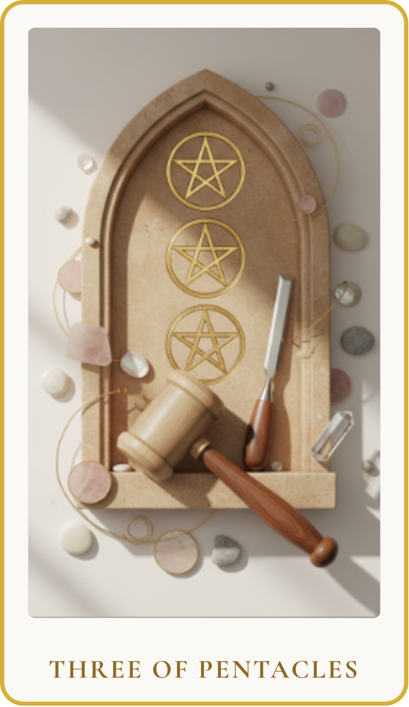 Three of Pentacles