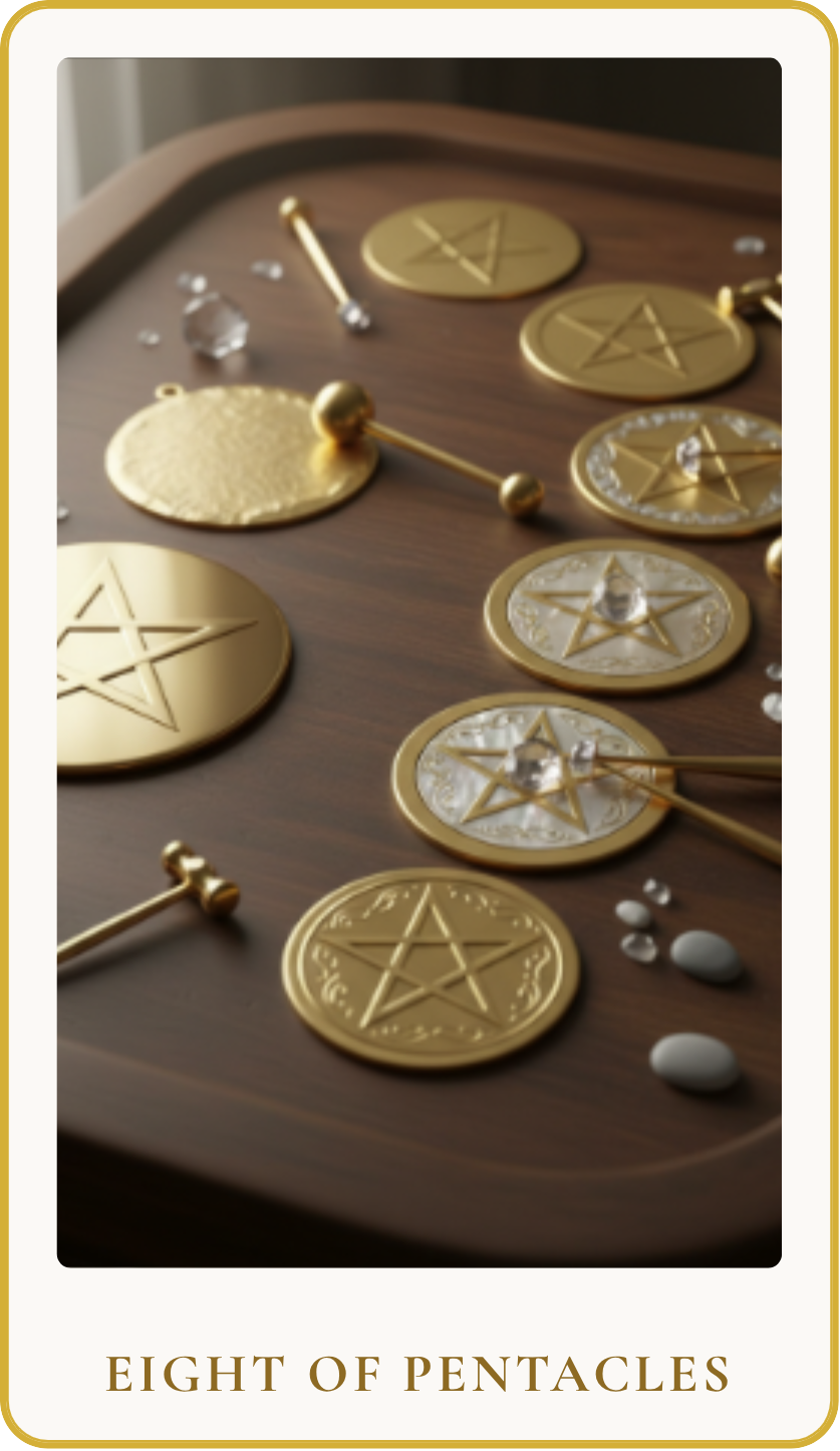 Eight of Pentacles