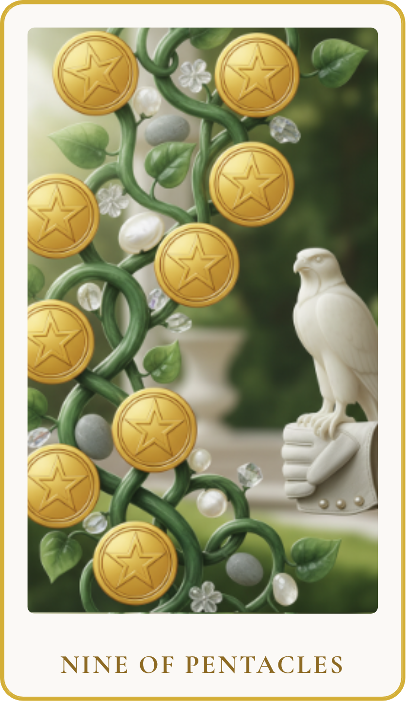 Nine of Pentacles